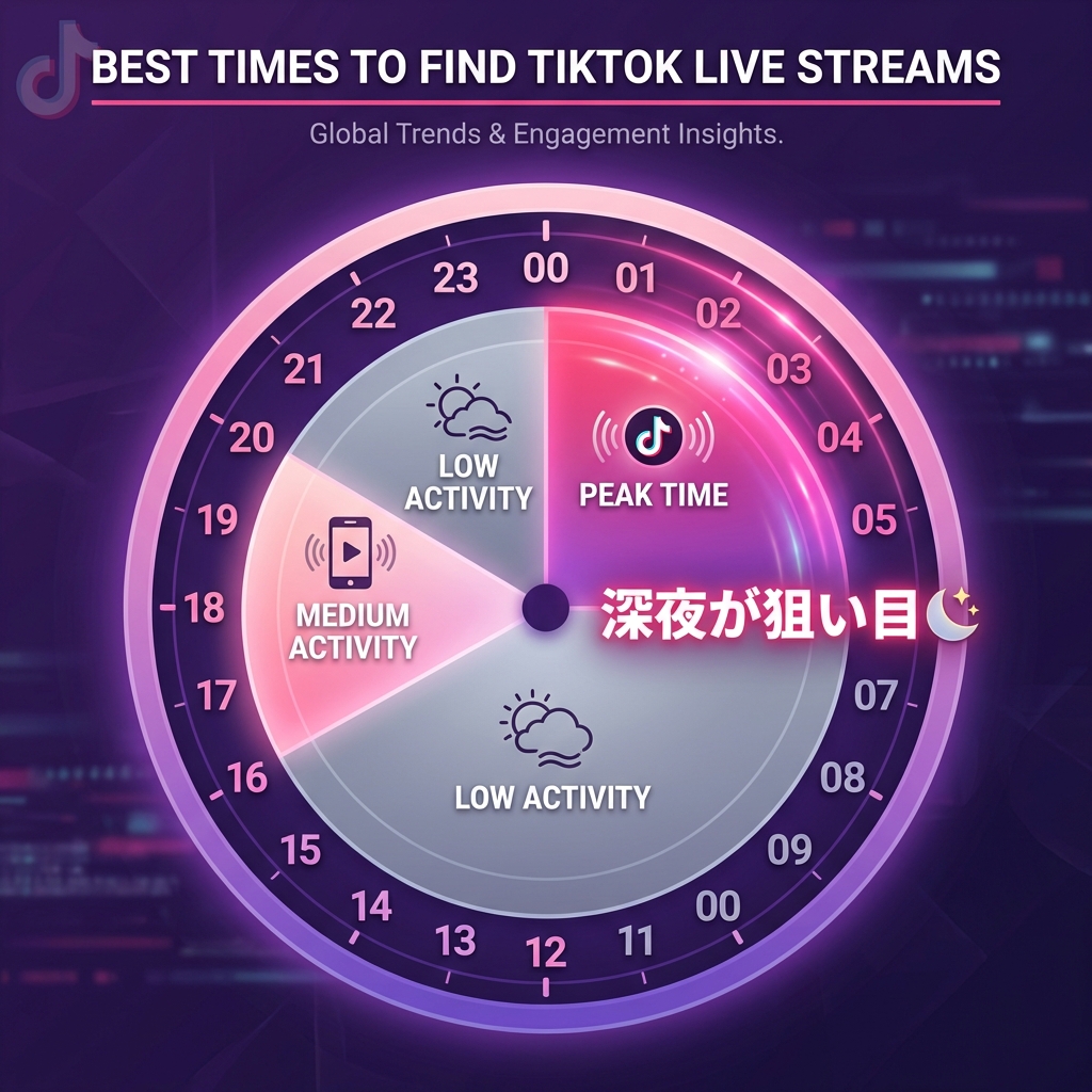 時間帯別の配信傾向